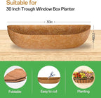 ZeeDix 30 Inch Trough Coconut Liners - Image 2