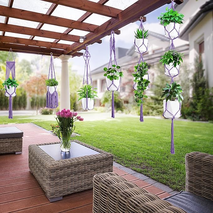Macrame Plant Hangers - Image 3
