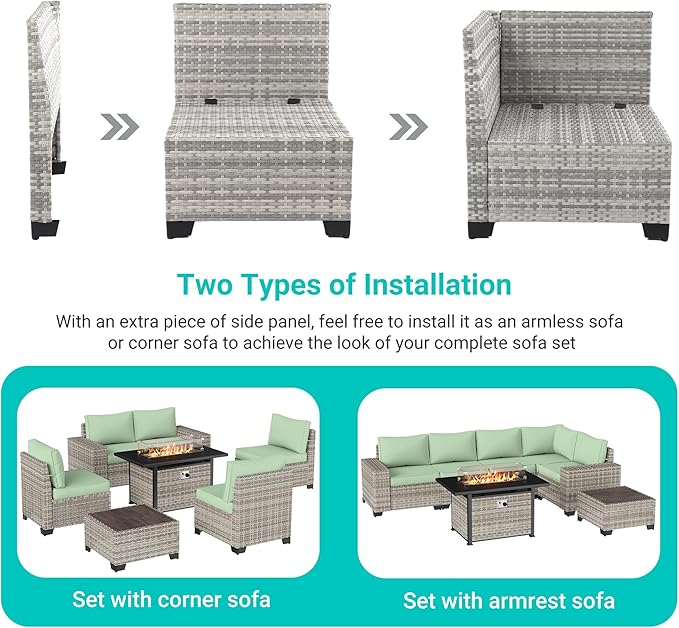 13-Piece Outdoor Patio Furniture Set - Image 3