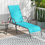 Giantex 2 Pack Patio Lounge Chair, Outdoor Chaise Lounge - Image 8