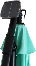 Sunnydaze 10' Solar Offset Patio Umbrella - Image 9