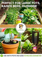 4 Pcs Ollas Terracotta Watering Pots Large - 14 Oz Self Watering Planter Insert - Image 7