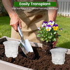 MIXC 12 Packs 5 Inch Self Watering Pots - Image 7