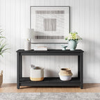 Stoog Outdoor Console Table, All-Weather 2-Tier Patio Console Table - Image 2