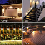 CLAONER Solar Lights Outdoor, Wireless Motion Sensor Lights, IP65 Waterproof - Image 2