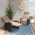 Grand patio Outdoor Recliner Air Pump 150° Lay Flat Reclining Chair by GrandPatio
