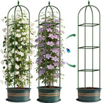 Garden Trellis for Climbing Plants, Tomato Cage, Cucumber Trellis, Rustproof by CLFUN