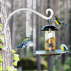 Qiang Ni Bird Feeder Hanger: 12-Inch Wall-Mounted Plant Bracket Outdoor - Image 8