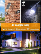 Solar Flood Light Outdoor 1000LM Dual 6000K Bright White Floodlights Ip65 - Image 6
