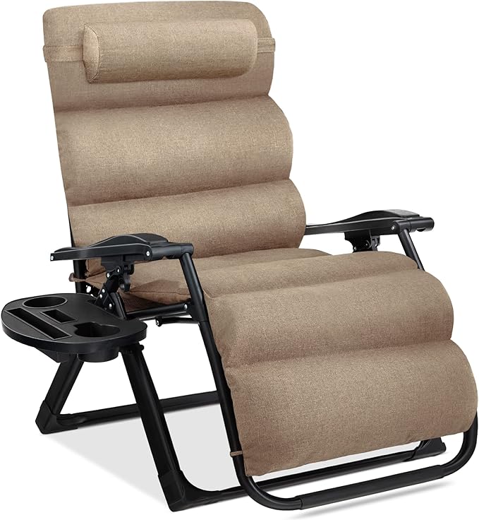 Best Choice Products Oversized Zero Gravity Chair, Folding Outdoor Patio by BestChoiceProducts