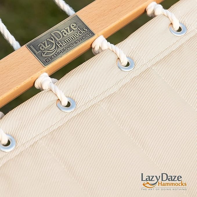 Lazy Daze Hammocks 12 FT Double Quilted Fabric Hammock - Image 4