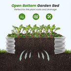 Land Guard Galvanized Raised Garden Bed Kit, Galvanized Planter Raised Garden - Image 4