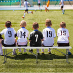 VINGLI 6 feet Plastic Folding Bench, Portable in/Outdoor Picnic Party Camping - Image 6