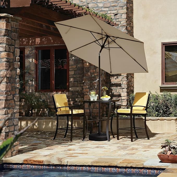 JEAREY 7.5FT Patio Umbrella Outdoor Market Umbrella - Image 7