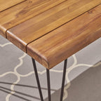 Christopher Knight Home Kama Patio Dining, Rectangular, Acacia Wood Table Top - Image 5