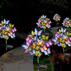 Solar Garden Lights Solar Lights Outdoor Waterproof Decorative 4 Pack - Image 8