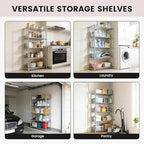 Xcity Storage Shelves, 5 Tier Heavy Duty Metal Shelving Unit, 2000 LBS Capacity - Image 7