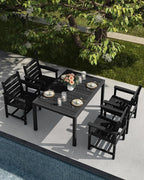 SERWALL Outdoor Expandable Dining Table 60" - Image 9