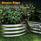 Galvanized Metal Planter Raised Garden Bed Kit - Image 6