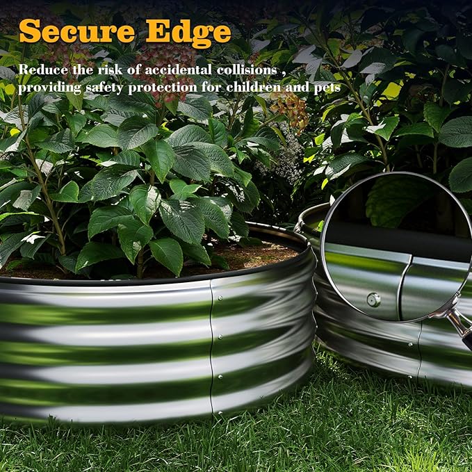 Fire Ring Pit Round Galvanized Fire Ring - Image 5