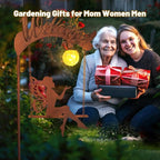 HONGLAND Solar Garden Lights Outdoor Decor, Solar Fairy Lights Outdoor Moon - Image 4