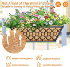 Riare 2 Pack 16 Inch Window Boxes Planters - Image 6