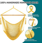 JoyView Hammock Chair with Spreader Bar Caribbean Hammock Swing Chair 300 LBS - Image 5