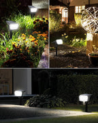 HIBOITEC Solar Spot Lights Outdoor 59LED Landscape Lights Solar Powered - Image 7