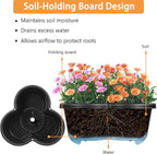 VECELO 7 Tier Vertical Garden Planter, Self Watering Stackable Planters - Image 4