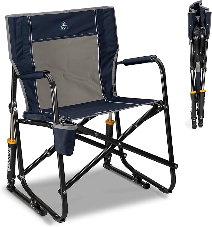 GCI Outdoor Freestyle Rocker Camping Chair | Portable Folding Rocking Chair by GCIOUTDOOR