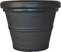 Tusco Products RR30BK Classic Rolled Rim Garden Planter by TuscoProducts