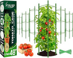 Legigo 6-Pack Tomato Cage for Garden Plant Support- Up to 48inch Garden Stakes by Legigo
