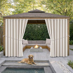 Waterproof Outdoor Curtain W105 x L84 by DivaenCamino