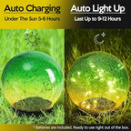 Outdoor Waterproof IP65 Solar Globe Lights, Led Solar Light Balls - Image 2