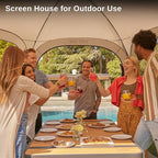East Oak Screen House Tent Pop-Up, Portable Screen Room Canopy Instant Screen - Image 9