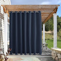 NICETOWN Waterproof Patio Outdoor Curtain and Drape, Thermal Insulated Top and by NICETOWN