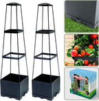 2 Packs Raised Garden Bed Tomato Planter Box by Biotolot