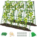 4 Pack Cucumber Trellis, Garden Trellis by MYMULIKEHOME
