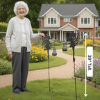 Solar Fairy Garden Accessories Outdoor 1 Pair - Image 2