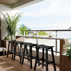 Stoog All-Weather Bar Stools Set of 4, Low Maintenance, - Image 7
