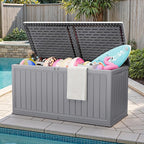 JUMMICO 270 Gallon Outdoor Storage Deck Box - Image 7