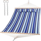 SUNCREAT Hammocks Quilted Fabric Hammock, Double Hammock by SUNCREAT
