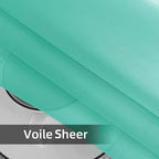 SpaceDresser Waterproof Outdoor Sheer Curtains - Image 9