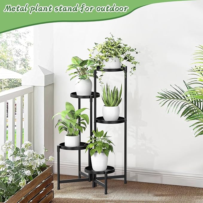 MOKANI Metal Plant Stand Indoor Outdoor - Image 8