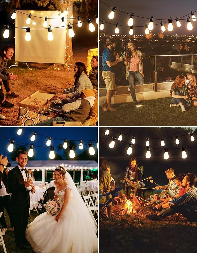 100FT Outdoor String Lights - Image 7
