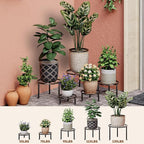 5 Pack Metal Plant Stand Heavy Duty Metal Plant Shelf - Image 3