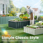KING BIRD Galvanized Raised Garden Bed - Image 4