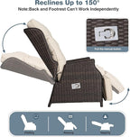 Outdoor Indoor Wicker Recliner - Image 3