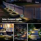 Outdoor Solar Lights, 2 Pack Led Solar Sunflower Lights, Stake/Wall 2-in-1 - Image 3