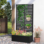 Metal Raised Garden Bed with Trellis, Planter Box - Image 2